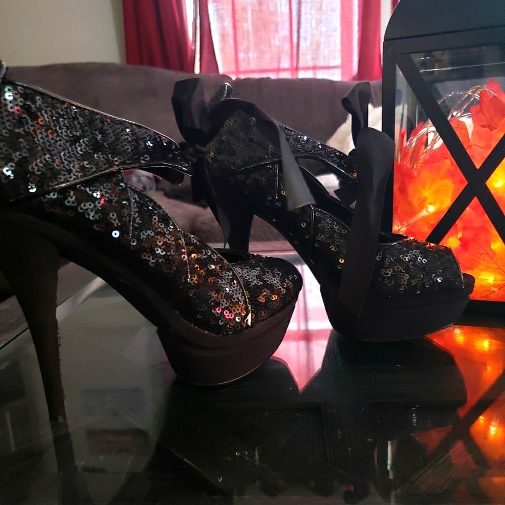 Beautiful platform heels